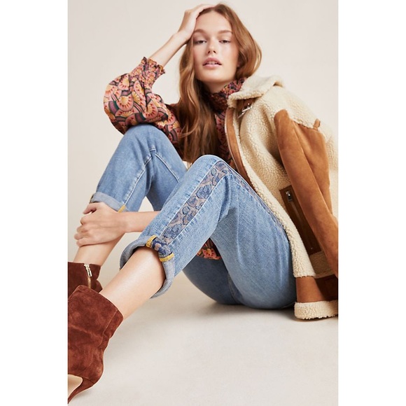 Anthropologie Denim - NWOT Anthro Pilcro Mid-Rise Slim Boyfriend Jeans